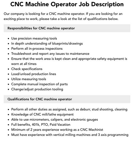 cnc machine maintenance jobs in abroad|CNC Overseas Jobs, Employment .